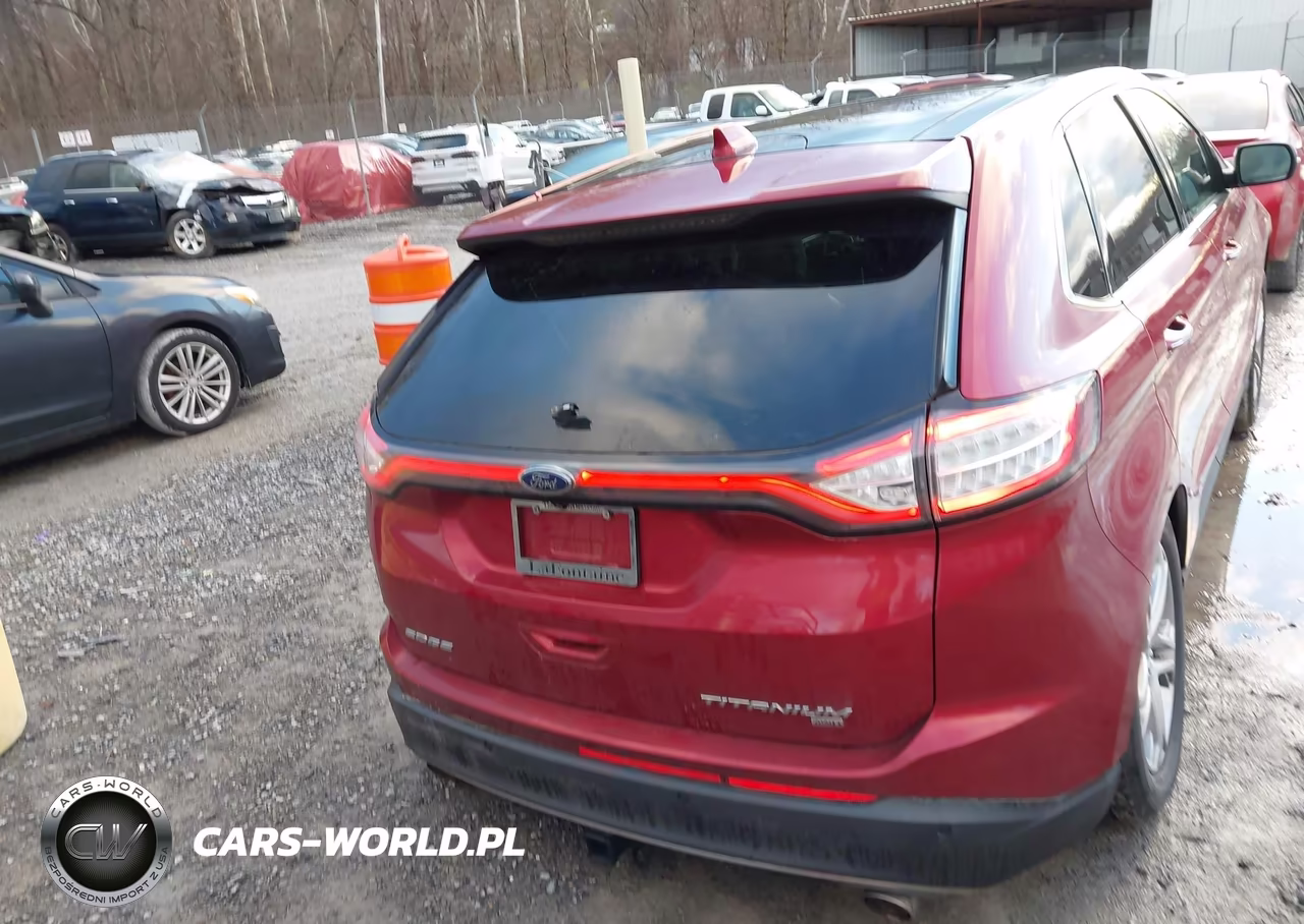 2015 Ford Edge Titanium VIN:2FMTK4K82FBB65861 - 17