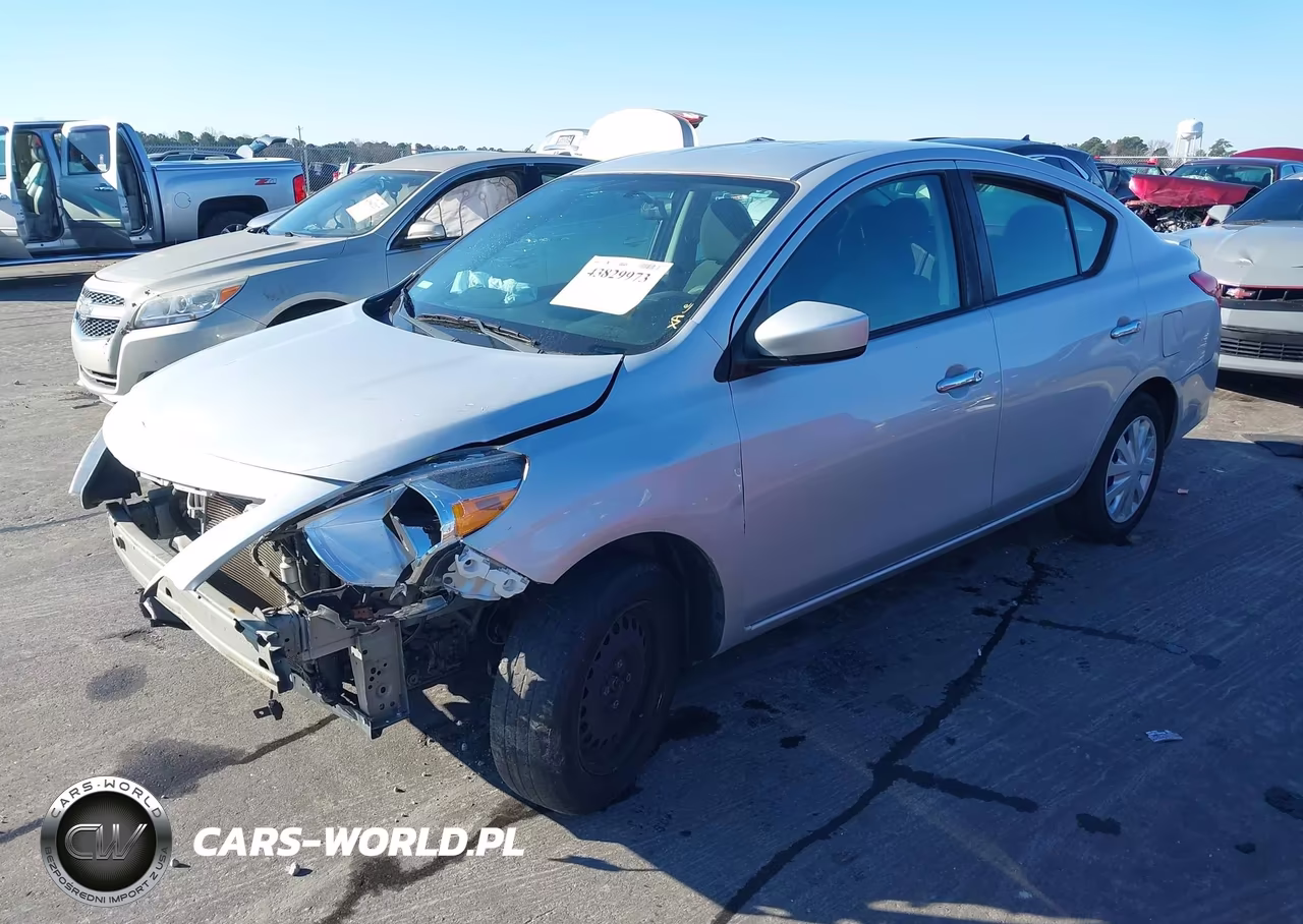 2019 Nissan Versa 1.6 Sv VIN:3N1CN7AP0KL866325 - 2