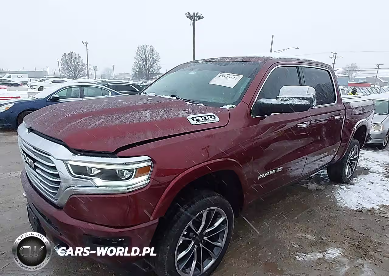 2021 Ram 1500 Limited Longhorn 4X4 5'7 Box VIN:1C6SRFKT7MN584101 - 2