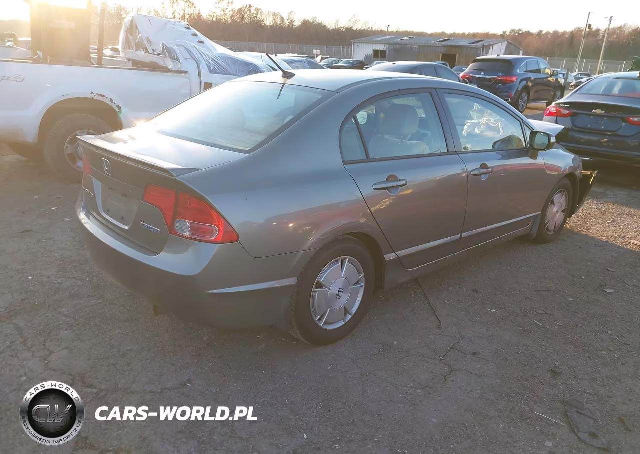 2006 Honda Civic Hybrid VIN:JHMFA36236S006159 - 4