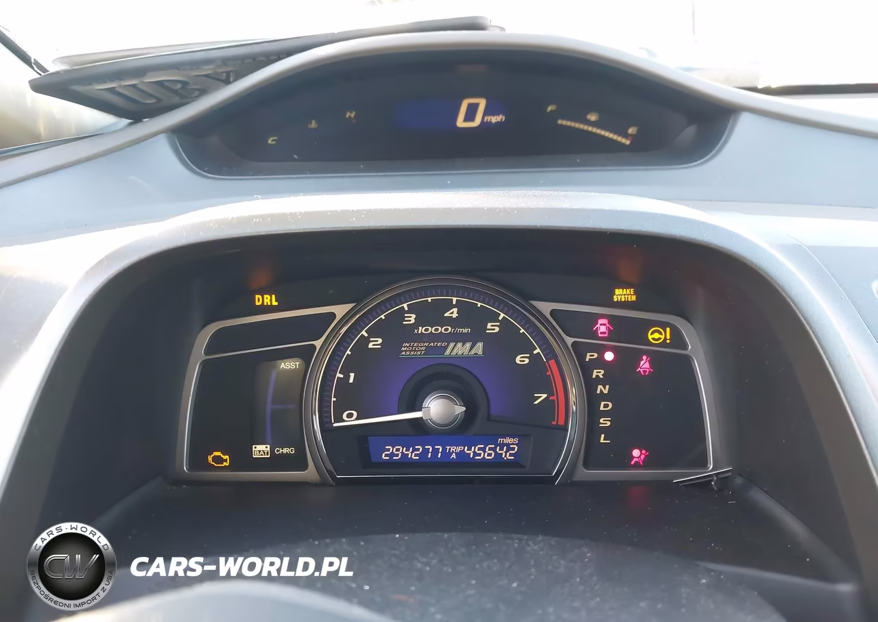 2006 Honda Civic Hybrid VIN:JHMFA36236S006159 - 7