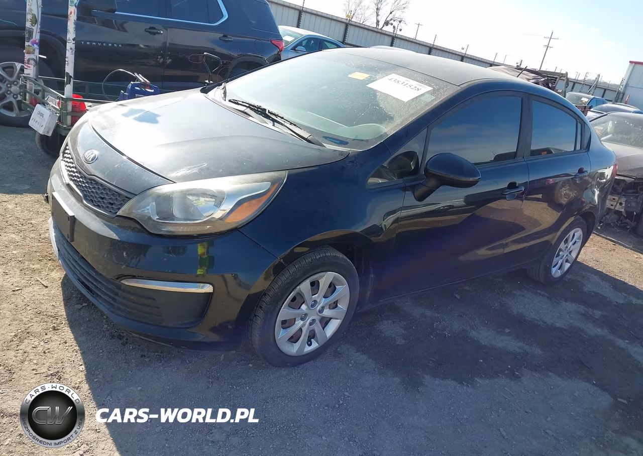 2017 Kia Rio Lx VIN:KNADM4A39H6035034 - 2