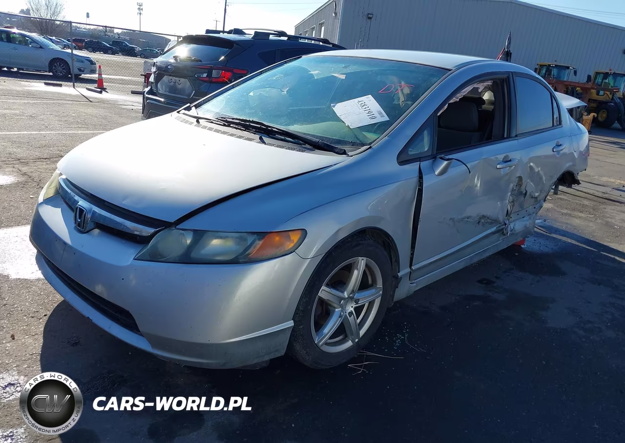 2008 Honda Civic Lx VIN:1HGFA15578L063674 - 2