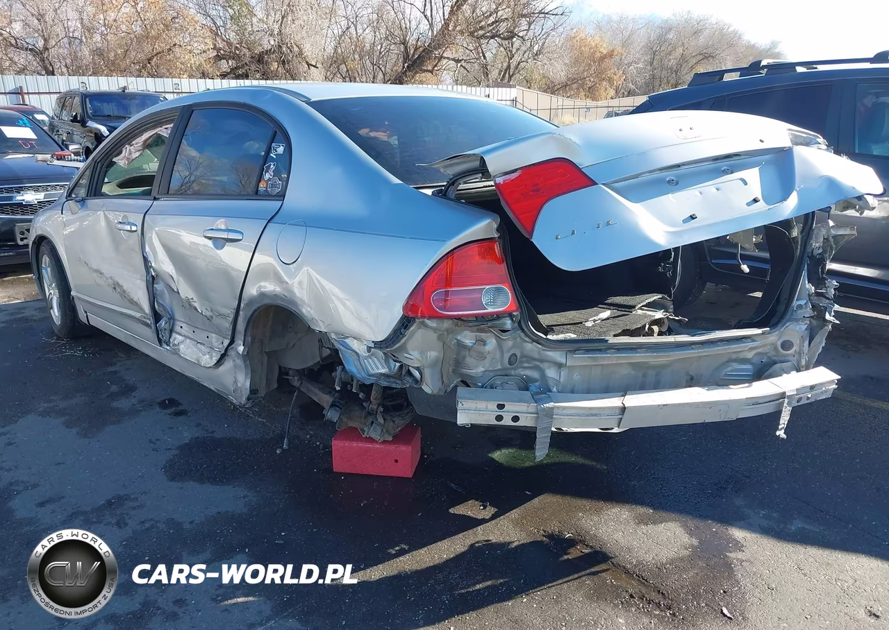 2008 Honda Civic Lx VIN:1HGFA15578L063674 - 3