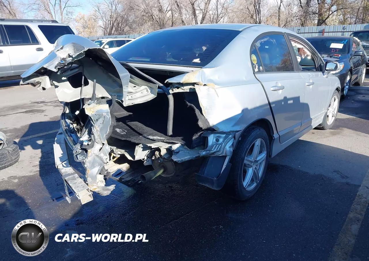 2008 Honda Civic Lx VIN:1HGFA15578L063674 - 4
