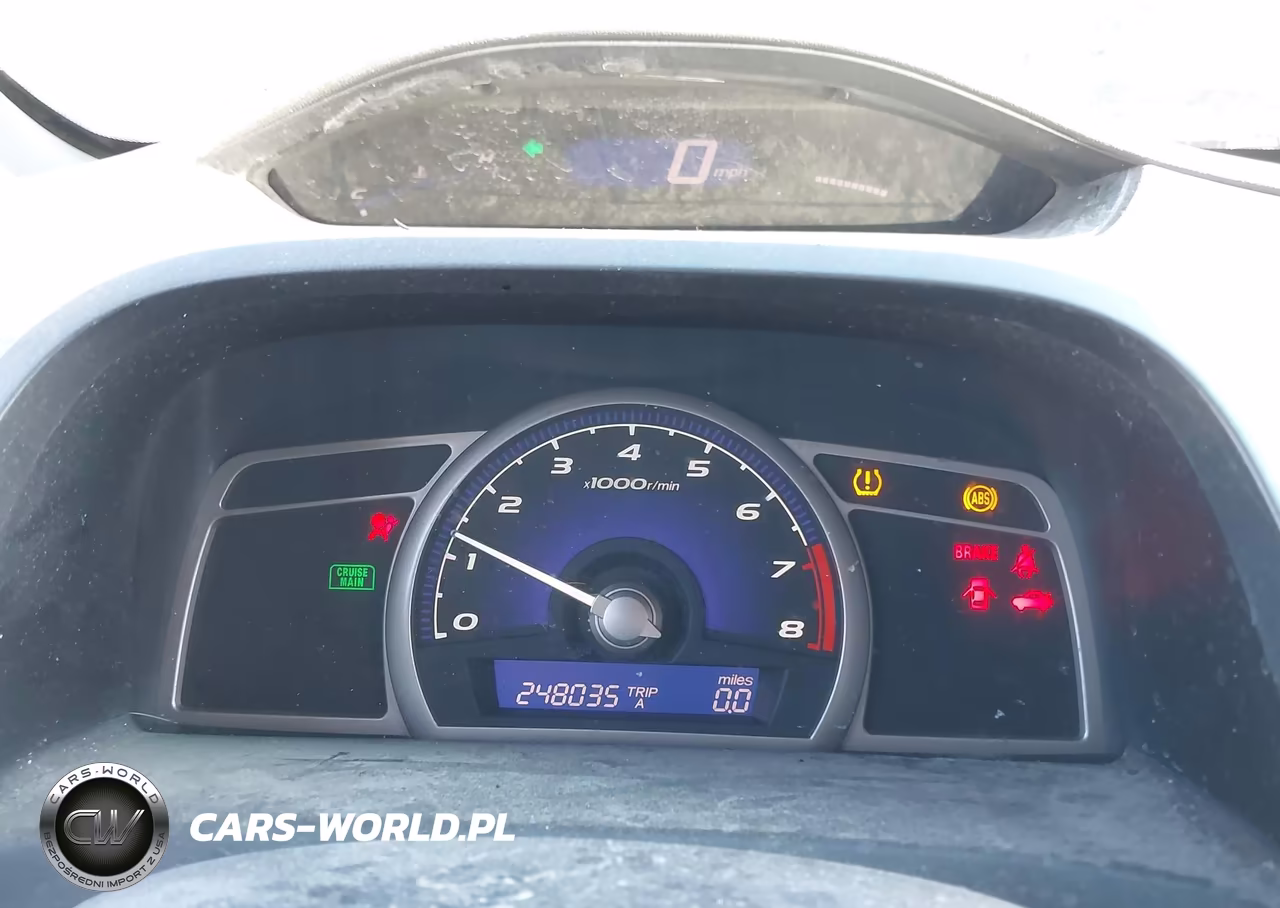 2008 Honda Civic Lx VIN:1HGFA15578L063674 - 7