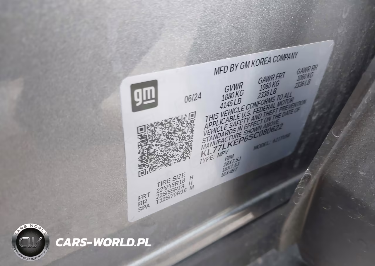 2025 Chevrolet Trax Fwd Activ VIN:KL77LKEP6SC080622 - 9