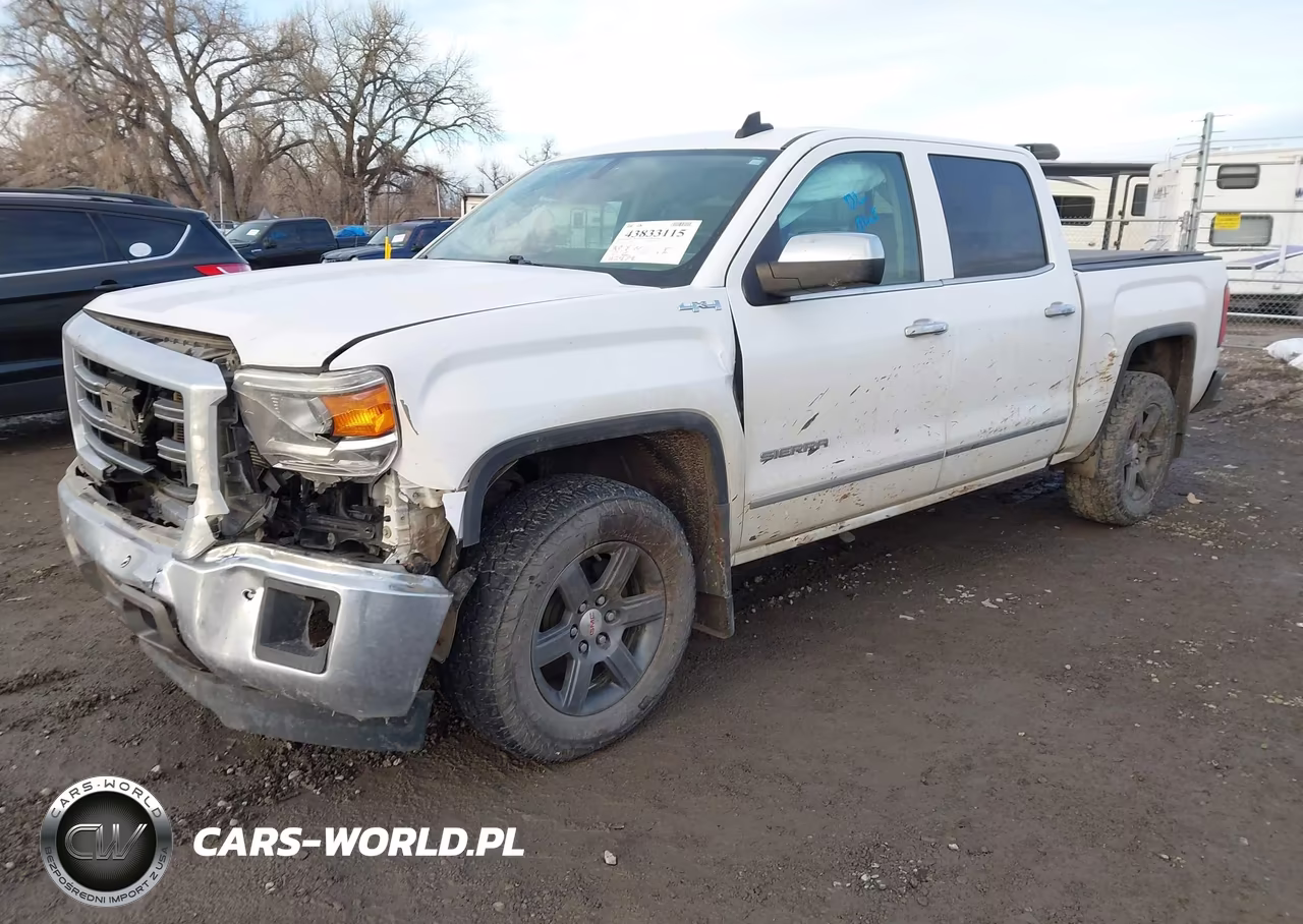 2015 GMC Sierra 1500 Slt VIN:3GTU2VEC7FG429281 - 2