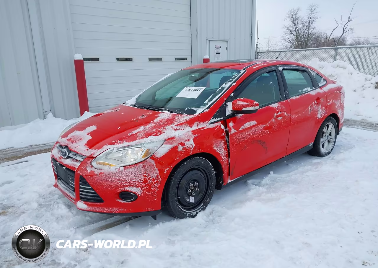 2014 Ford Focus Se VIN:1FADP3F29EL262974 - 2