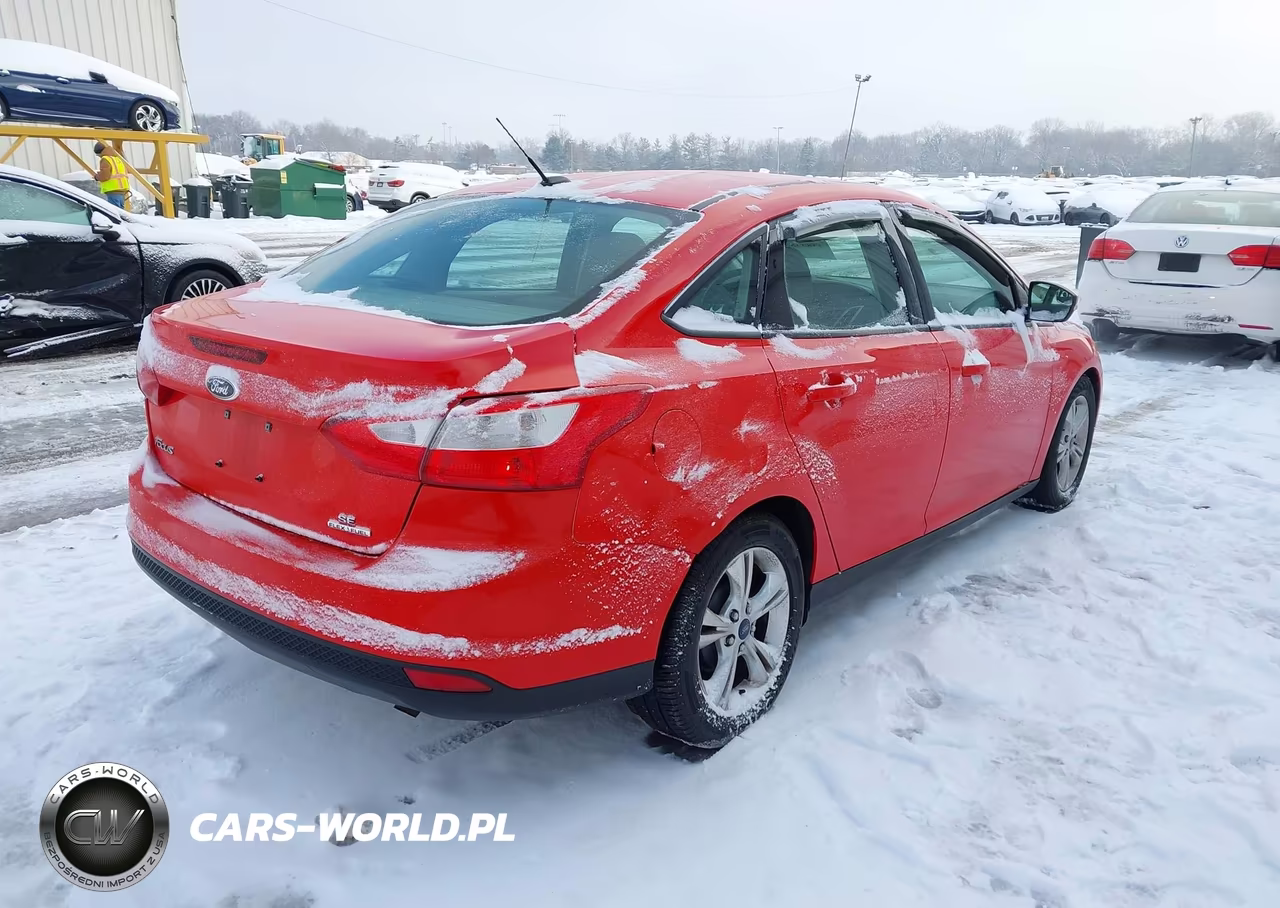 2014 Ford Focus Se VIN:1FADP3F29EL262974 - 4