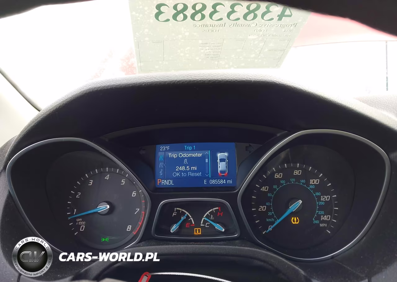 2014 Ford Focus Se VIN:1FADP3F29EL262974 - 7