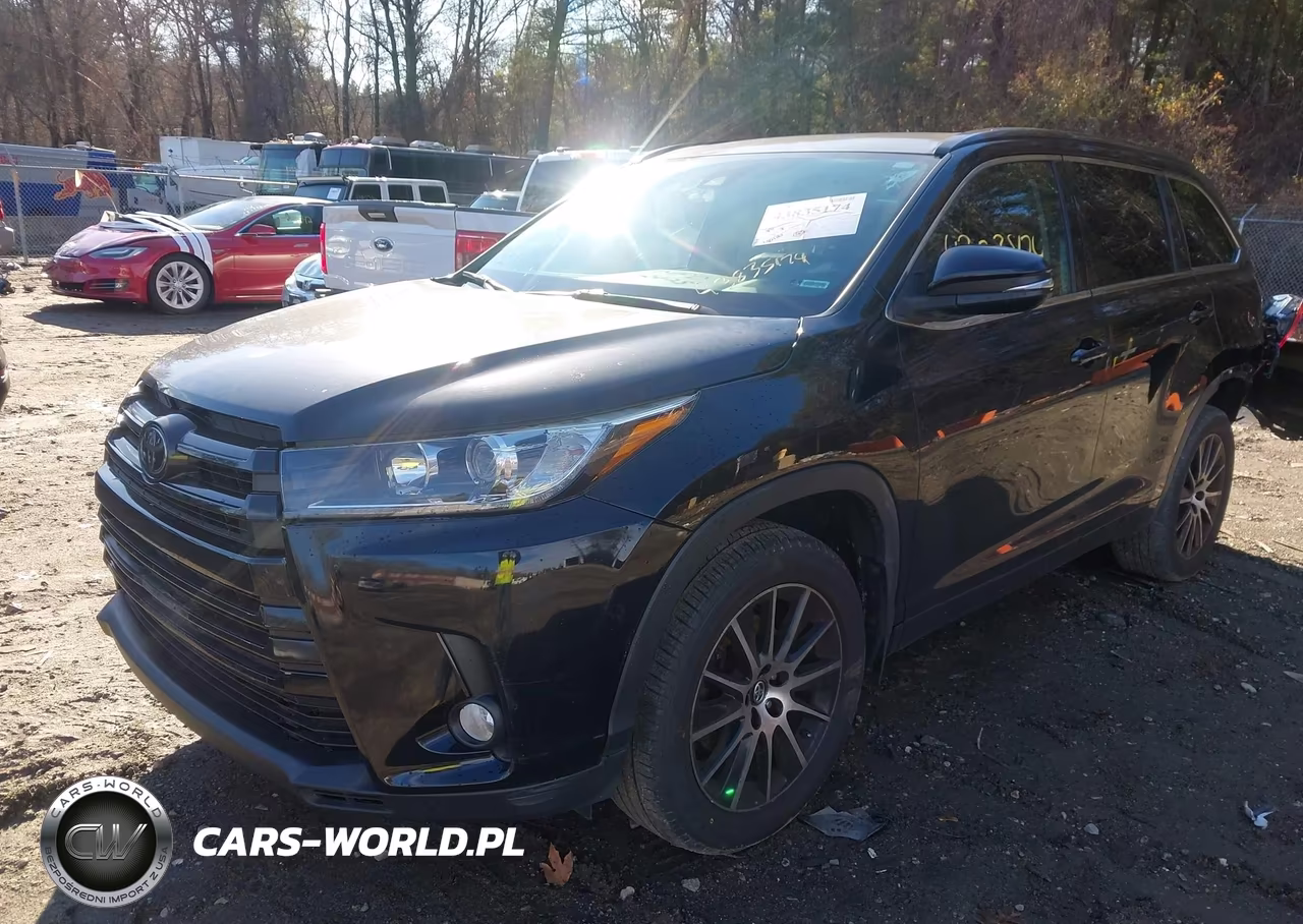 2018 Toyota Highlander Se VIN:5TDJZRFH6JS553813 - 2