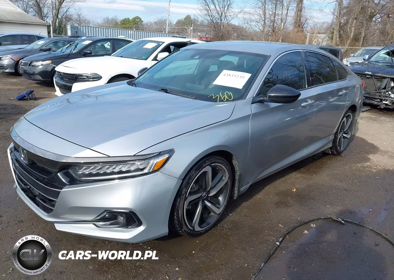 2021 Honda Accord Sport VIN:1HGCV1F34MA073864 - 2