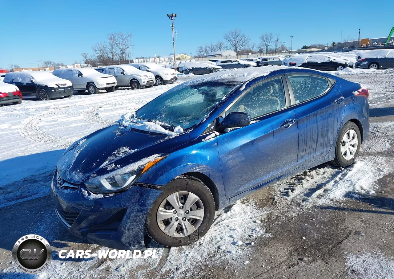 2016 Hyundai Elantra Se VIN:5NPDH4AEXGH745735 - 2