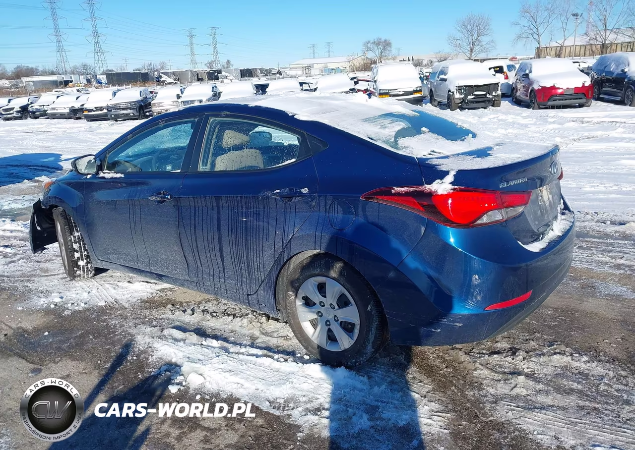2016 Hyundai Elantra Se VIN:5NPDH4AEXGH745735 - 3