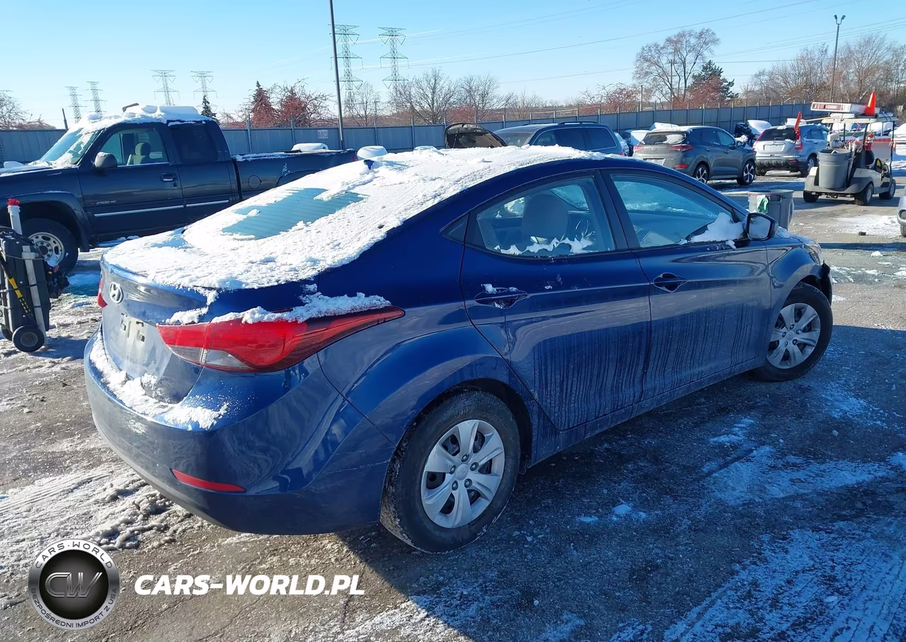 2016 Hyundai Elantra Se VIN:5NPDH4AEXGH745735 - 4