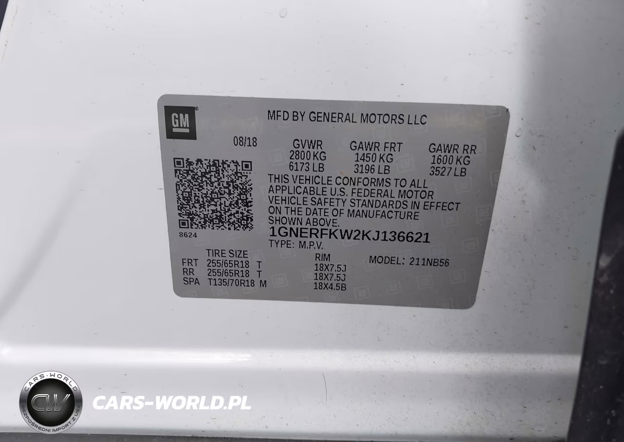 2019 Chevrolet Traverse Ls VIN:1GNERFKW2KJ136621 - 9