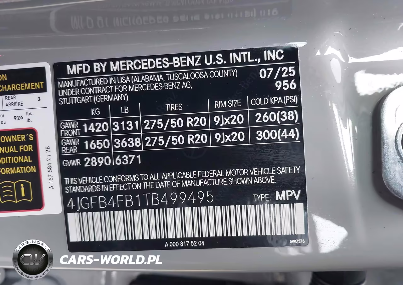 2026 Mercedes-Benz Gle 350 VIN:4JGFB4FB1TB499495 - 9