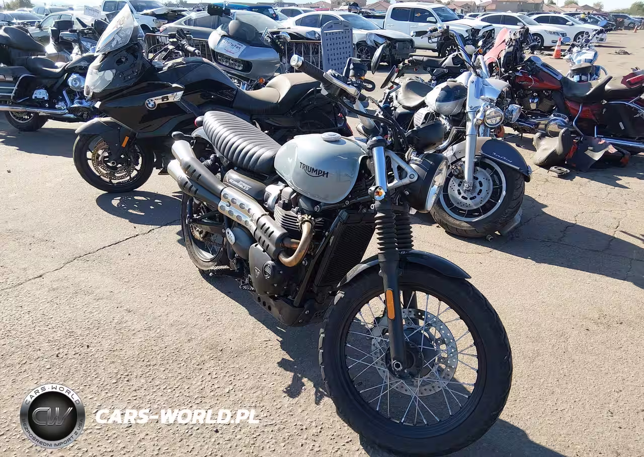 2022 Triumph Motorcycle Street Scrambler