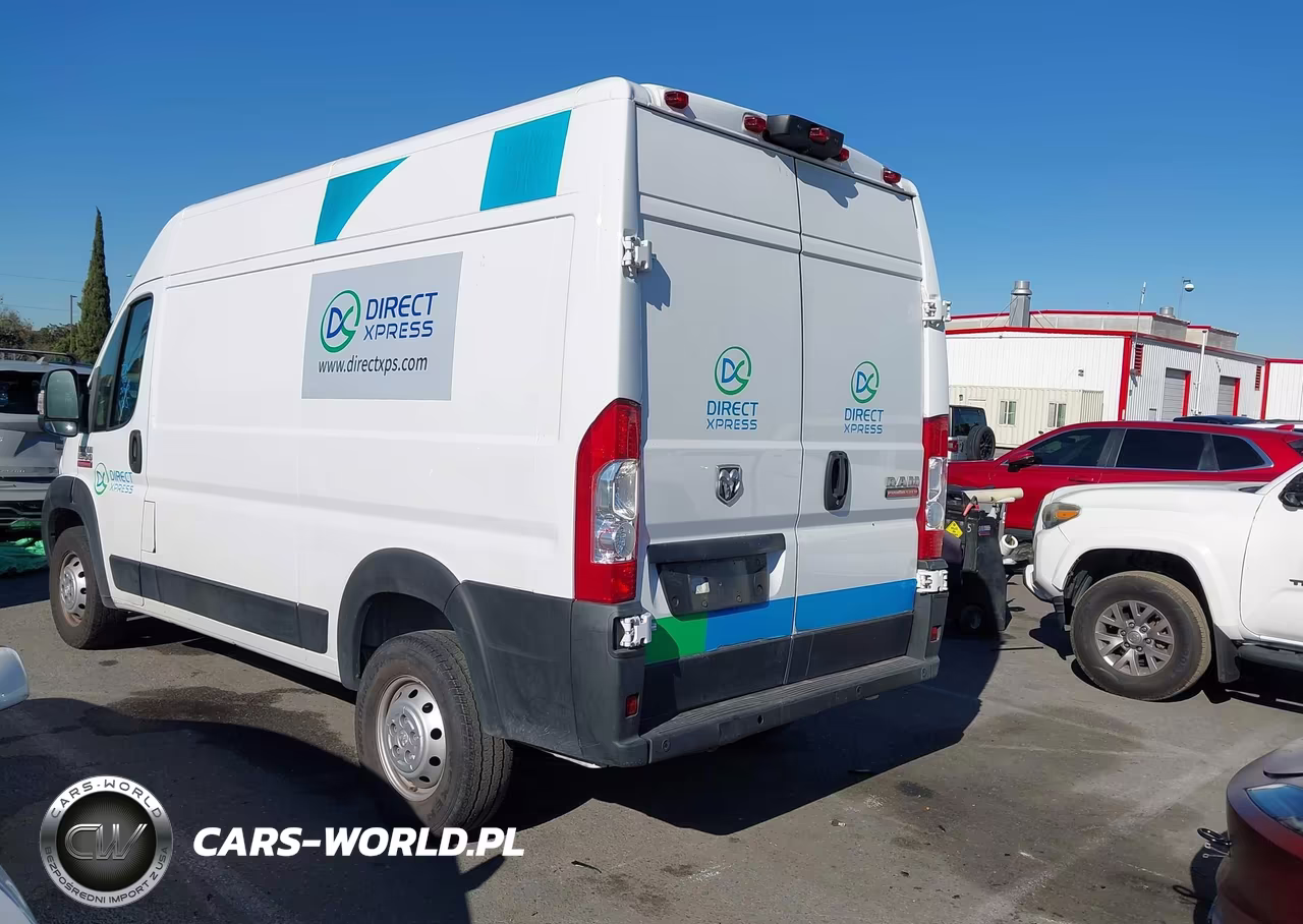 2021 Ram Promaster 1500 High Roof 136 Wb VIN:3C6LRVBGXME553480 - 3