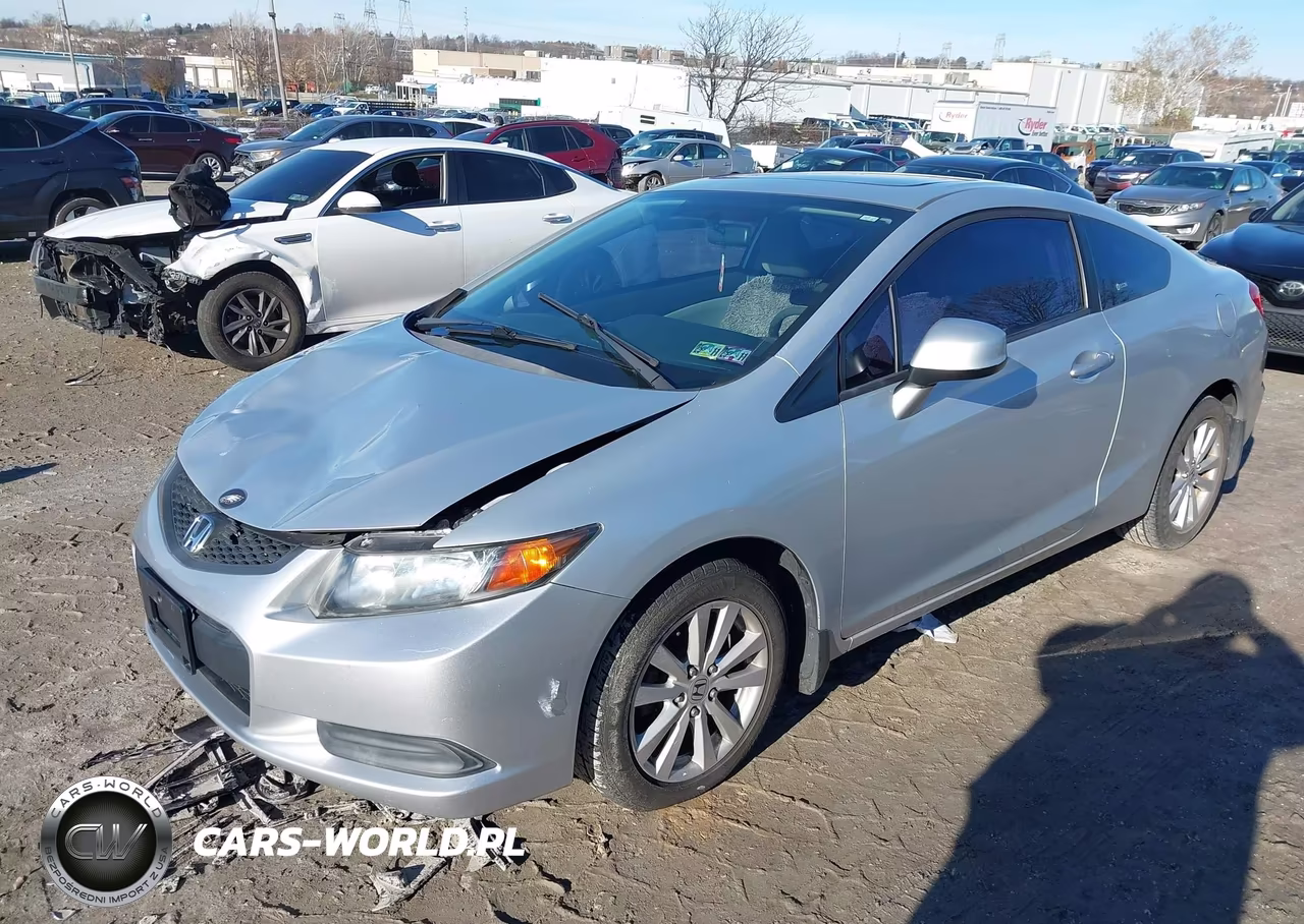 2012 Honda Civic Ex VIN:2HGFG3B83CH550241 - 2