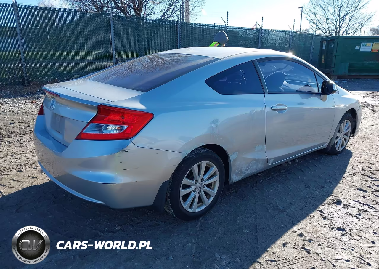 2012 Honda Civic Ex VIN:2HGFG3B83CH550241 - 4