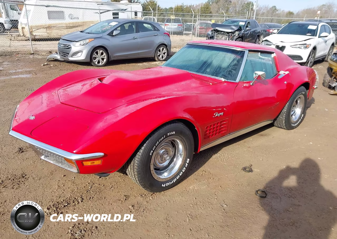 1972 Chev Corvette Stingray VIN:00001Z37K2S502166 - 2