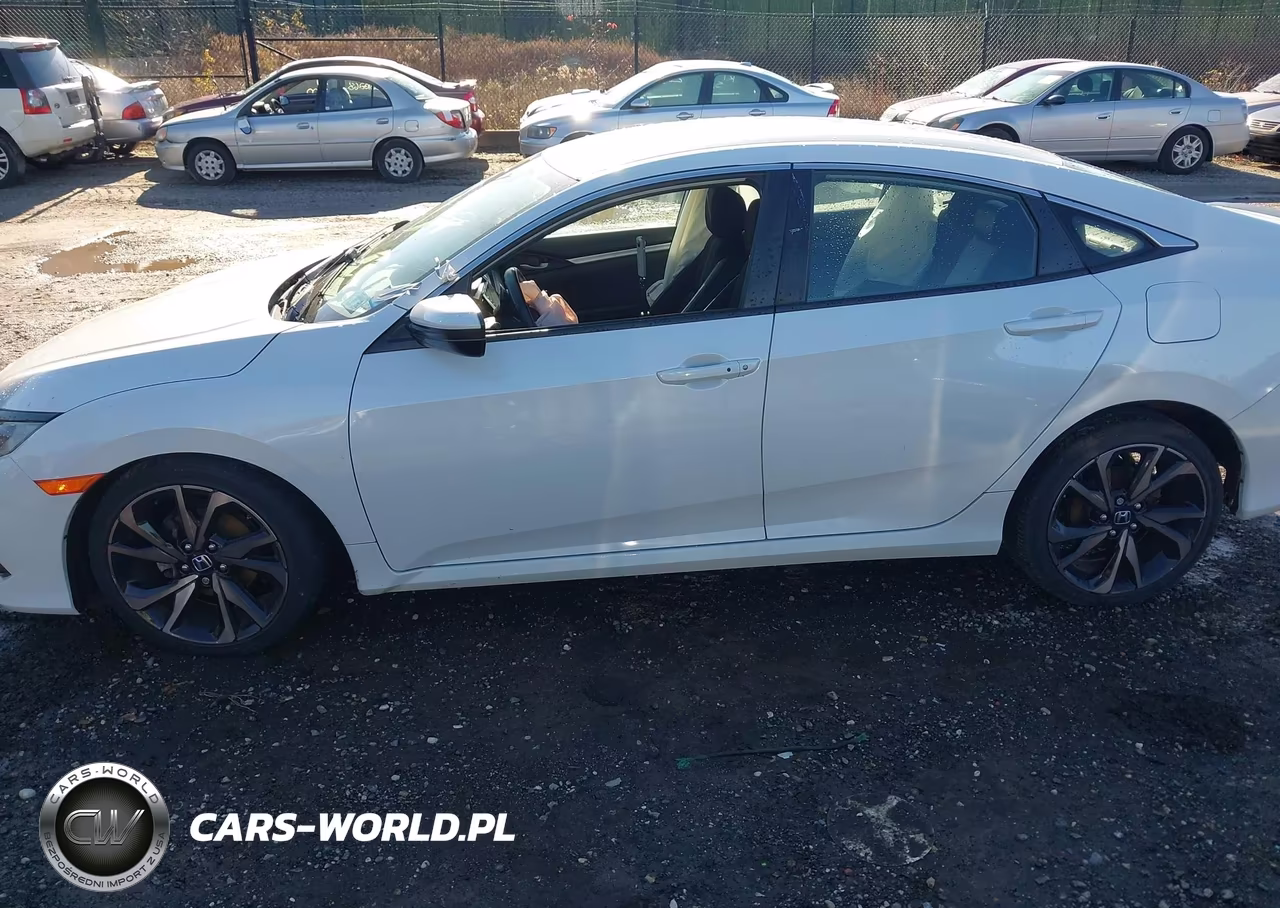 2020 Honda Civic Sport VIN:2HGFC2F83LH589377 - 14