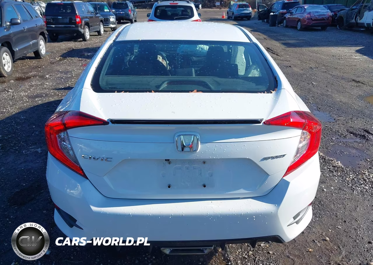 2020 Honda Civic Sport VIN:2HGFC2F83LH589377 - 16
