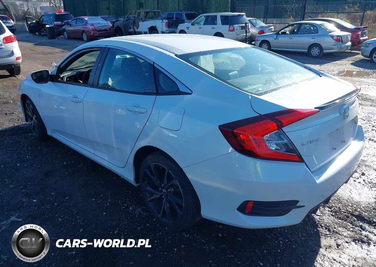 2020 Honda Civic Sport VIN:2HGFC2F83LH589377 - 3