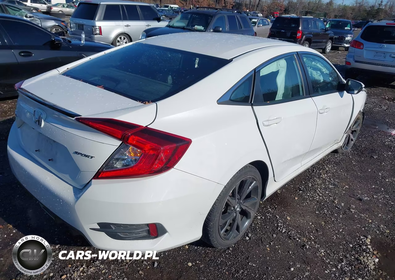 2020 Honda Civic Sport VIN:2HGFC2F83LH589377 - 4