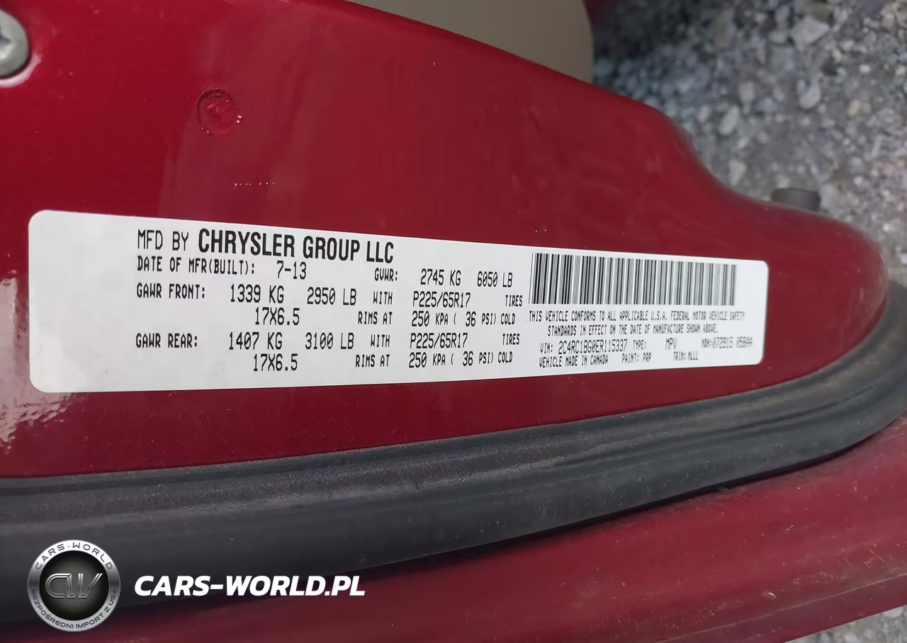 2014 Chrysler Town & Country Touring VIN:2C4RC1BG0ER115337 - 9
