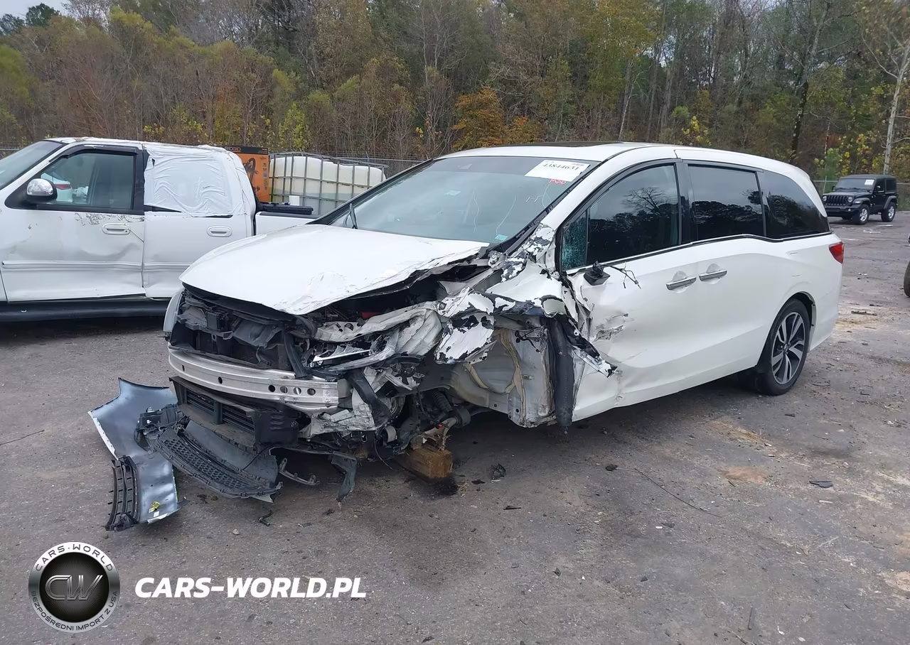 2018 Honda Odyssey Elite VIN:5FNRL6H94JB001840 - 2