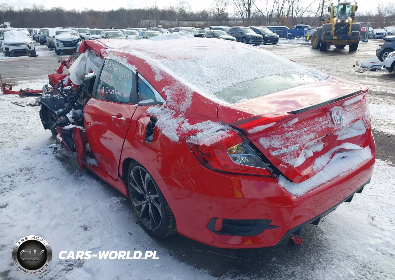 2021 Honda Civic Sport VIN:2HGFC2F8XMH507758 - 3