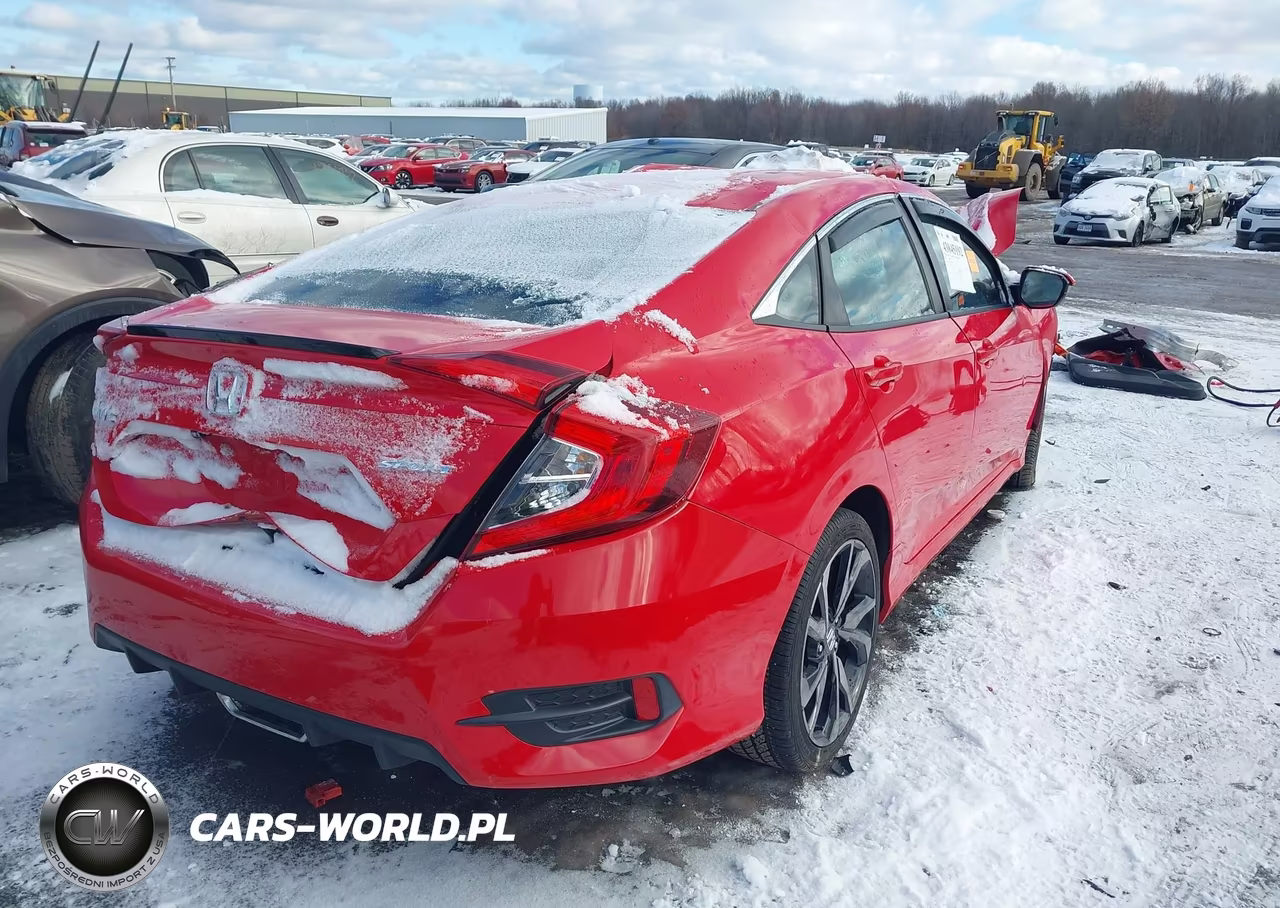 2021 Honda Civic Sport VIN:2HGFC2F8XMH507758 - 4