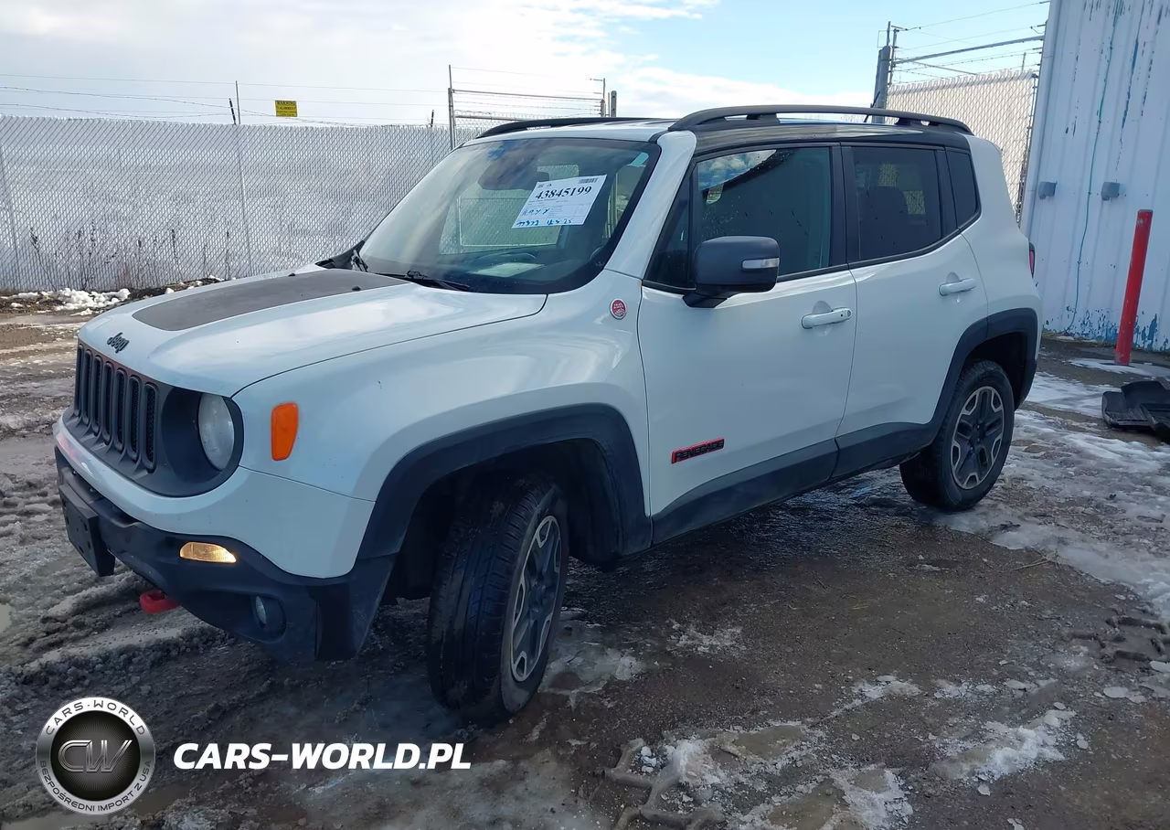 2016 Jeep Renegade Trailhawk VIN:ZACCJBCT0GPC74542 - 2