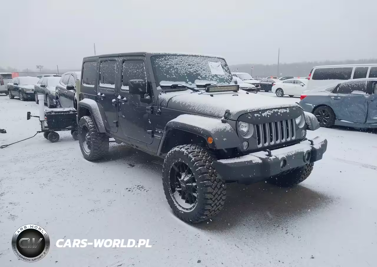 2018 Jeep Wrangler Jk Unlimited Sahara