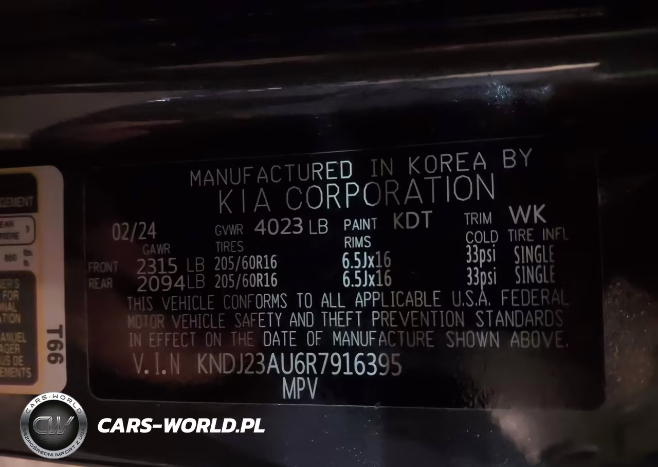 2024 Kia Soul Lx VIN:KNDJ23AU6R7916395 - 9