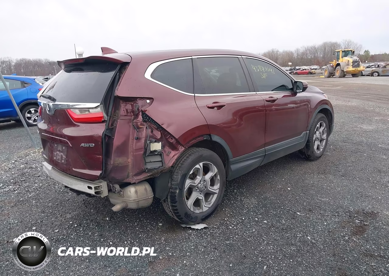 2018 Honda Cr-V Ex-L-Ex-L Navi VIN:7FARW2H81JE065412 - 4