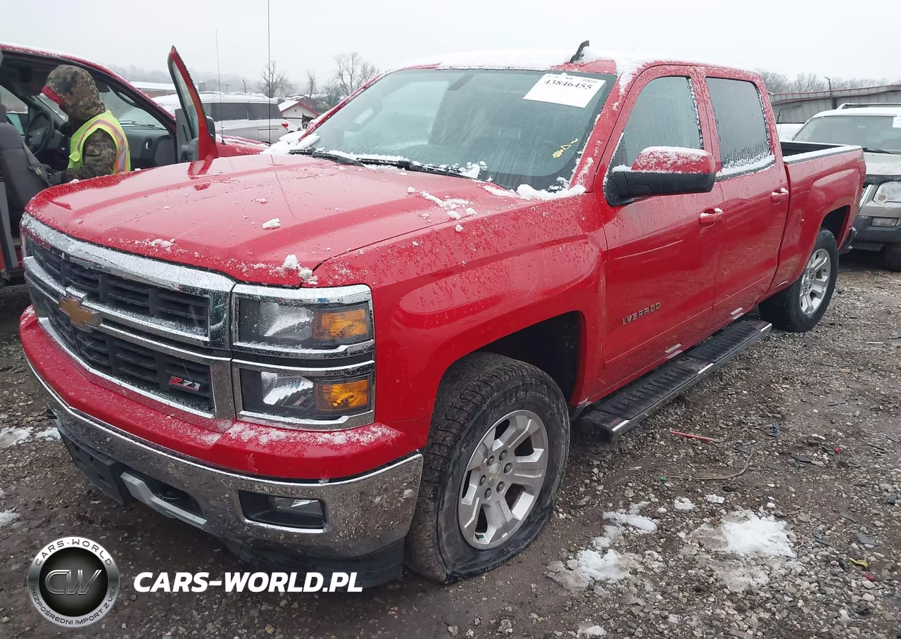 2015 Chevrolet Silverado 1500 2Lt VIN:1GCUKREC6FF199516 - 2