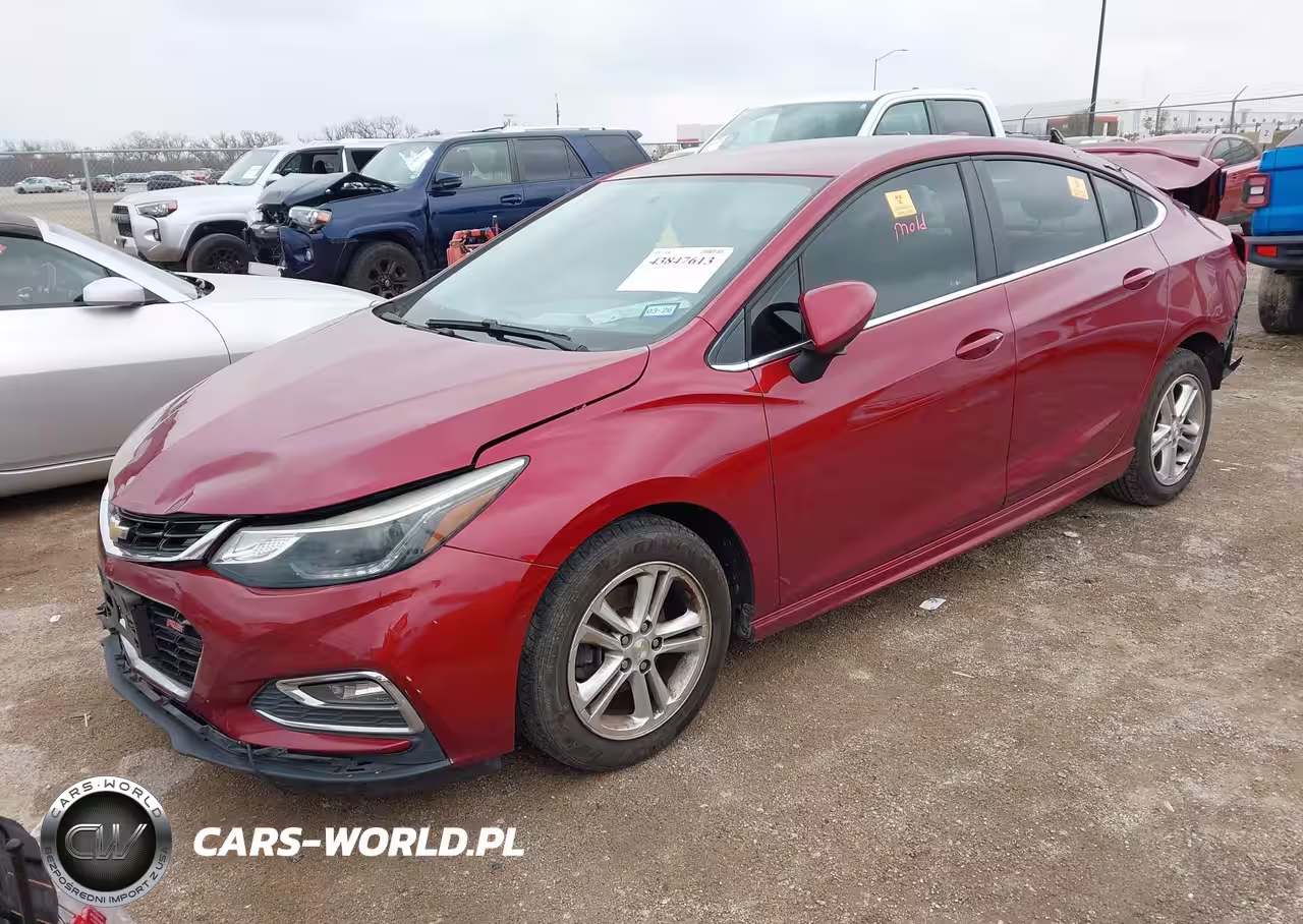 2018 Chevrolet Cruze Lt Auto VIN:1G1BE5SM8J7155274 - 2