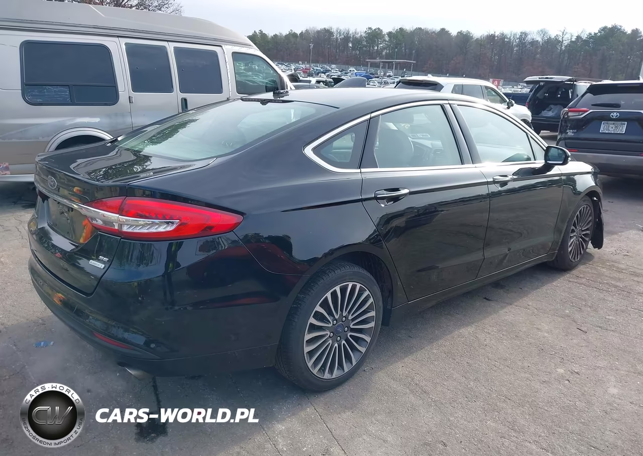 2017 Ford Fusion Se VIN:3FA6P0HD8HR390828 - 4
