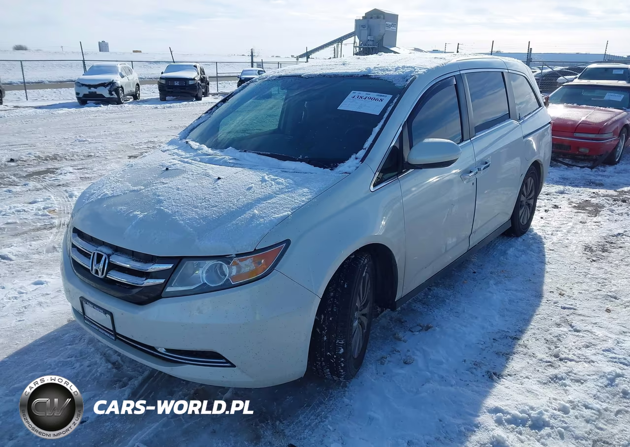 2015 Honda Odyssey Ex-L VIN:5FNRL5H69FB043671 - 2