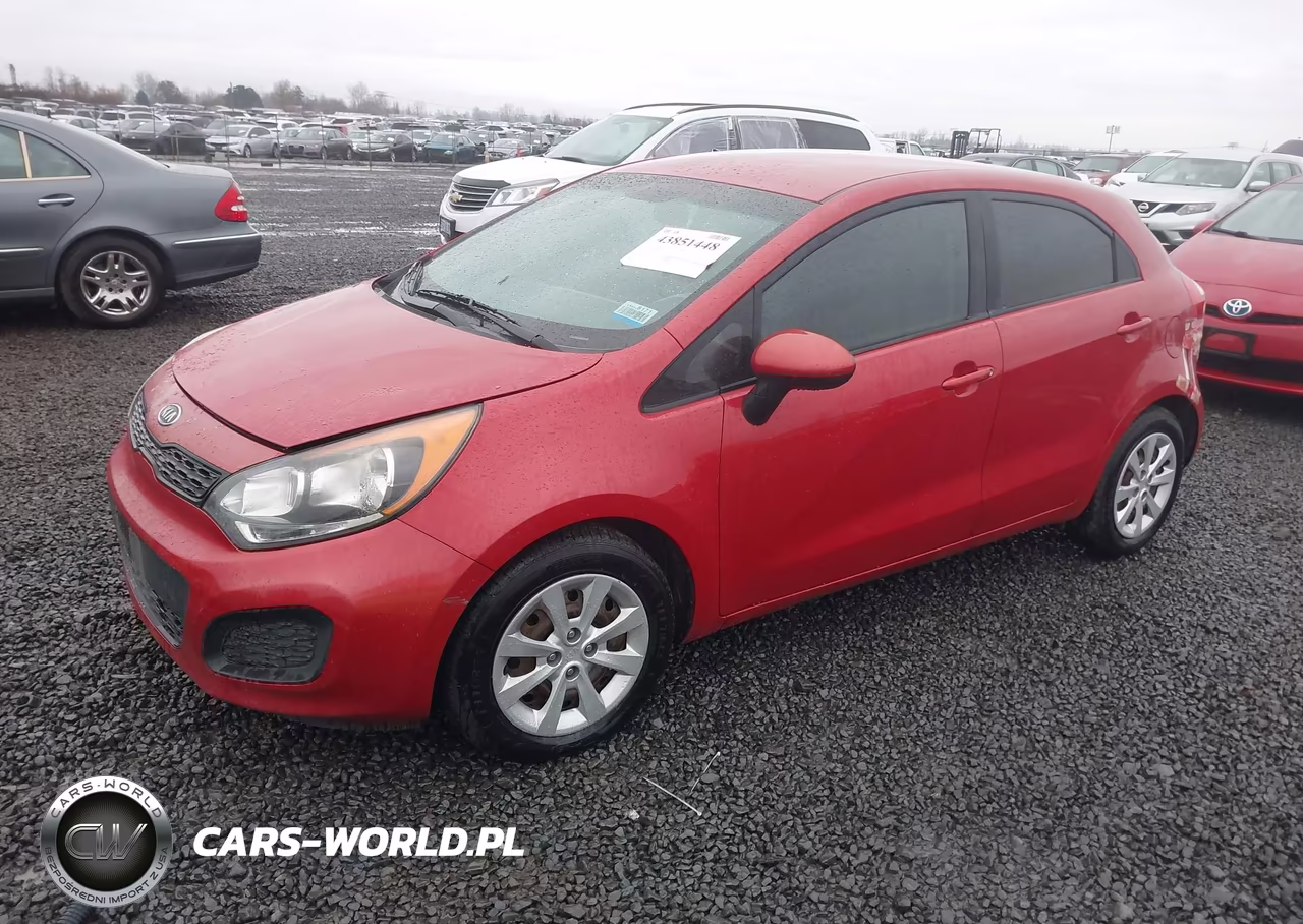 2012 Kia Rio5 Lx VIN:KNADM5A39C6028728 - 2