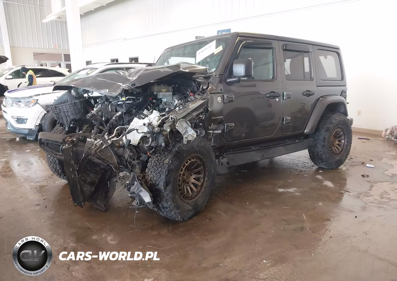 2021 Jeep Wrangler Unlimited Sahara 4X4 VIN:1C4HJXEG1MW638243 - 2