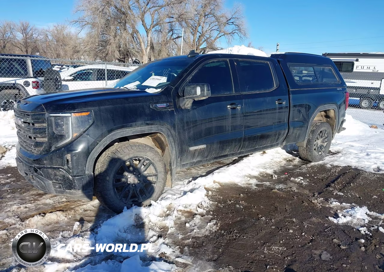 2024 GMC Sierra 1500 4Wd Standard Box Elevation VIN:1GTUUCE8XRZ241465 - 2
