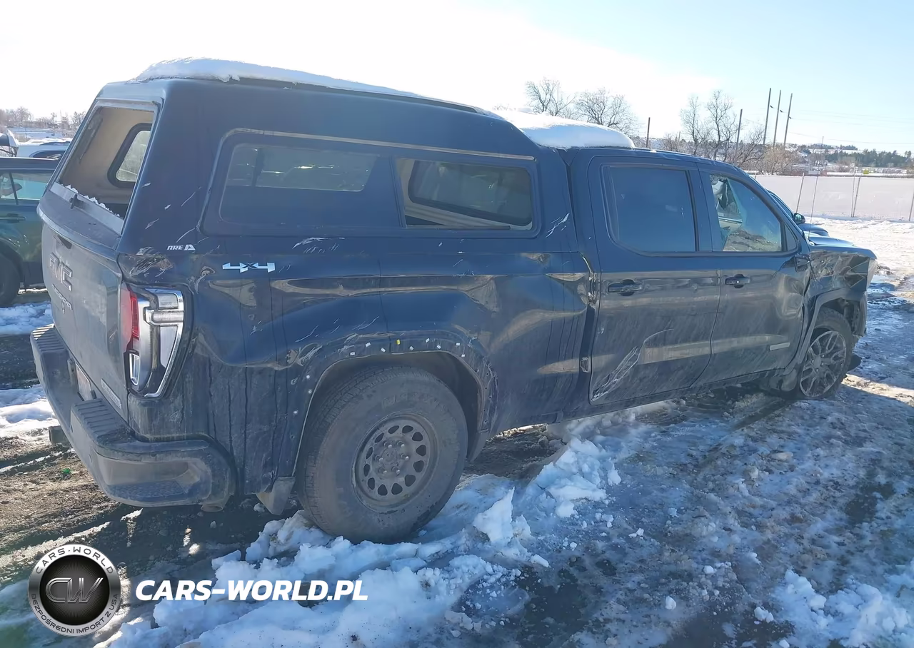 2024 GMC Sierra 1500 4Wd Standard Box Elevation VIN:1GTUUCE8XRZ241465 - 4