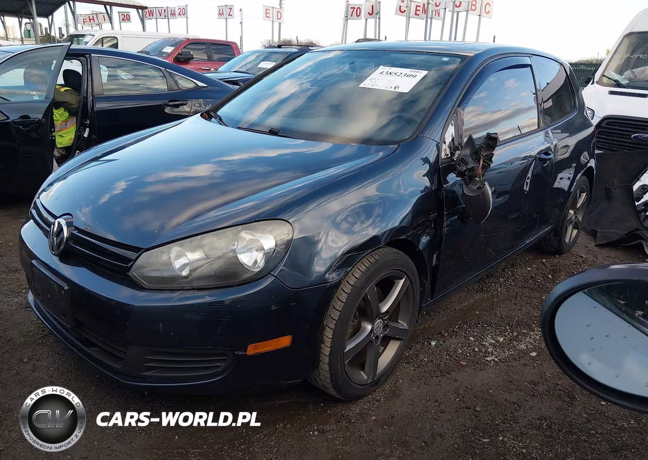 2010 Volkswagen Golf 2-Door VIN:WVWBB7AJ3AW277887 - 2