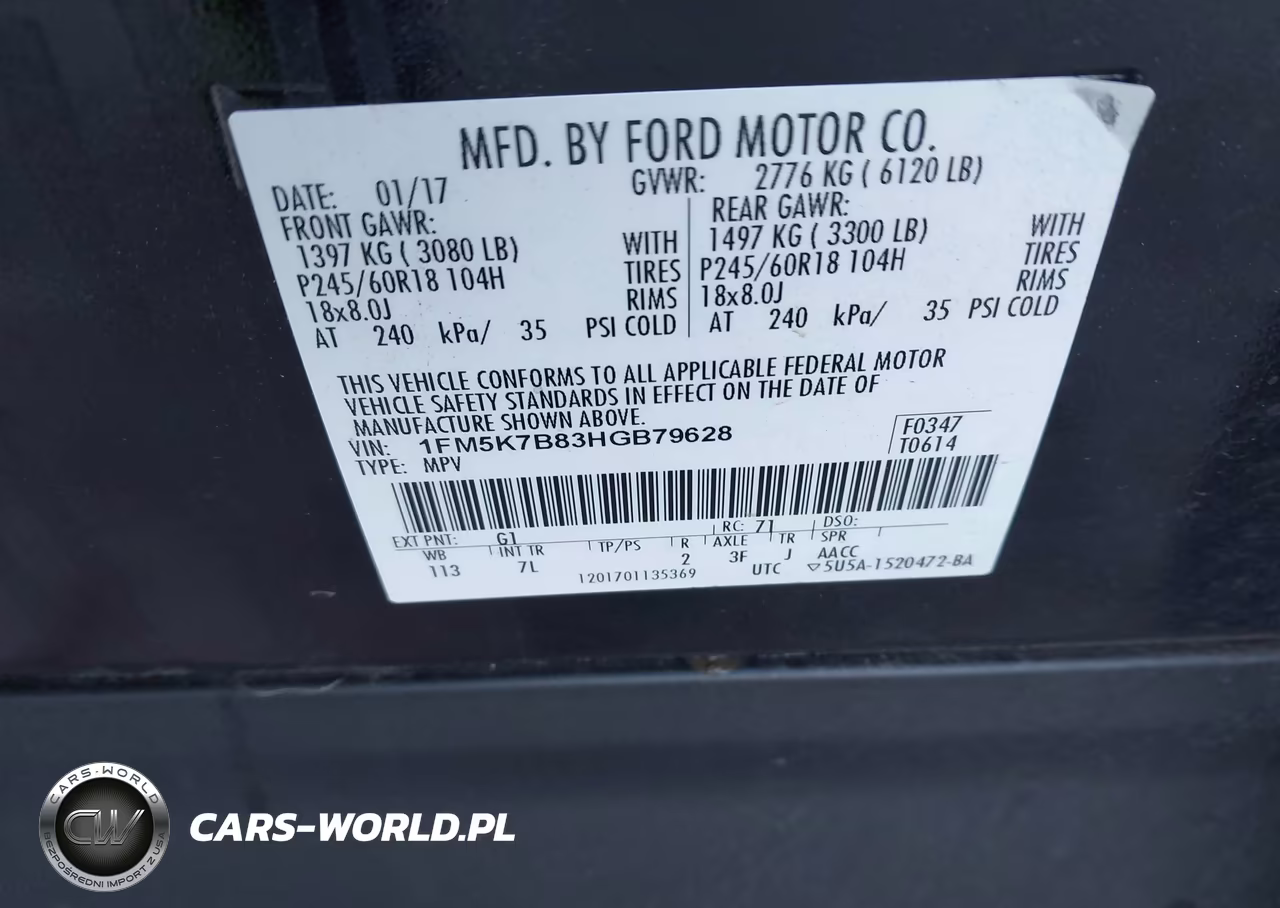 2017 Ford Explorer VIN:1FM5K7B83HGB79628 - 9