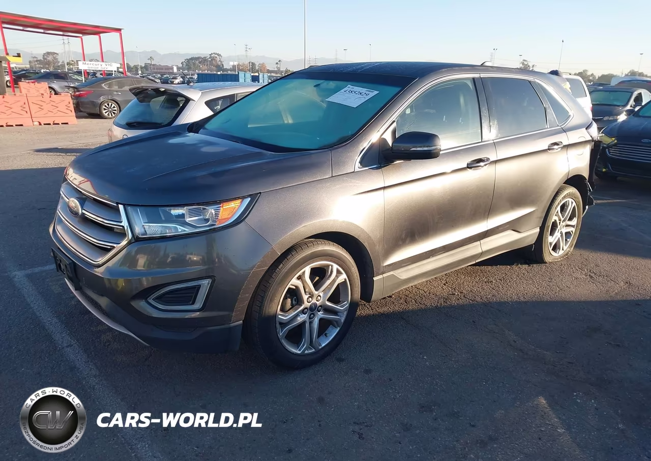 2017 Ford Edge Titanium VIN:2FMPK3K97HBB28926 - 2